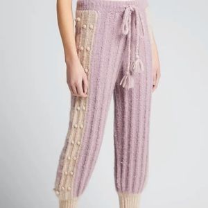 NWT LOVESHACKFANCY LANDANA WOOL JOGGERS
